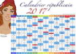 Calendrier républicain 2017 bd